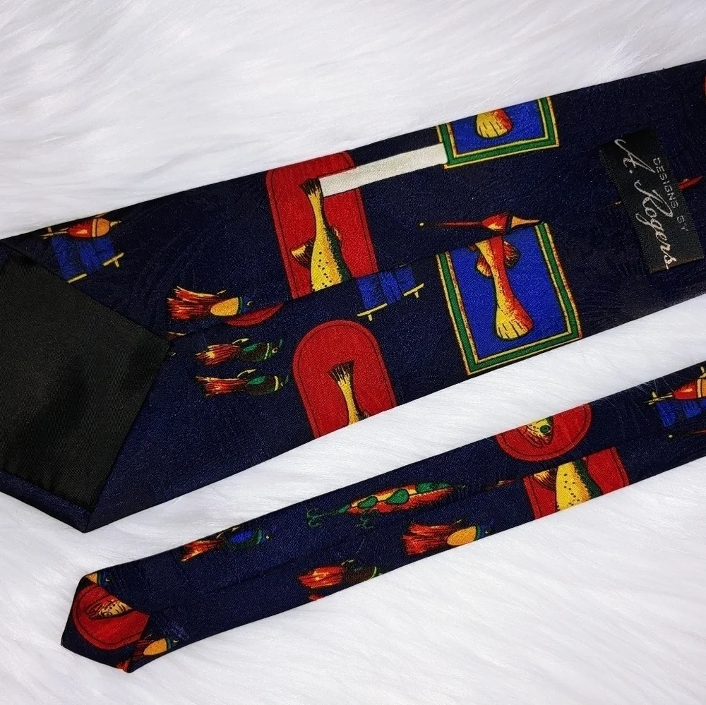 Vintage A. Rogers Fish Lures Trout Tie 60+